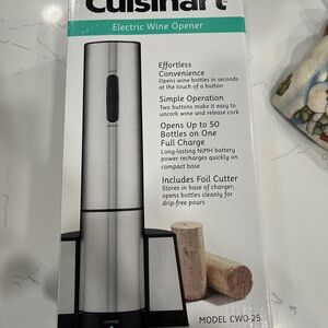 Cuisinart Stainless Steel Electric Wine Opener